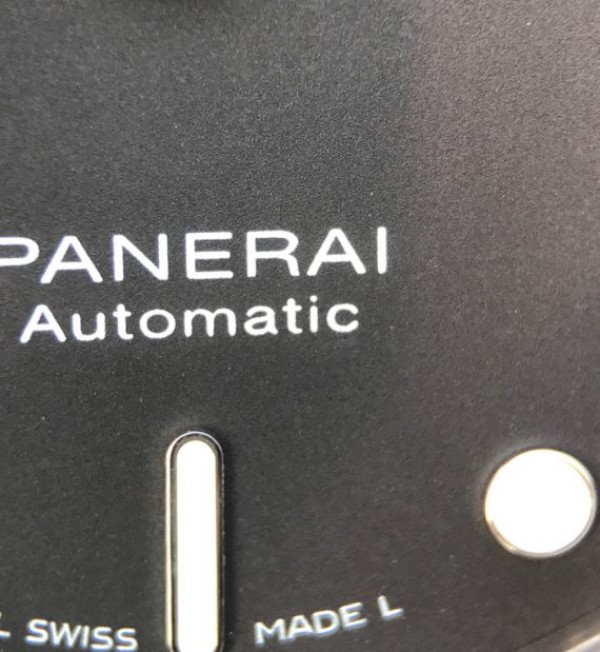 Replica Panerai ZF PAM1305 Titanium Black Dial Rubber Strap P.9010