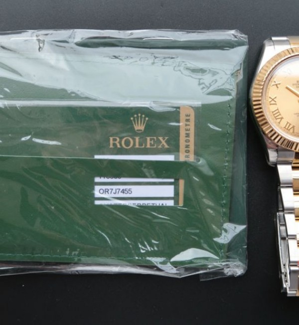 Replica Rolex Noob DateJust II 126333 YG Dial SS/YG Bracelet A3136