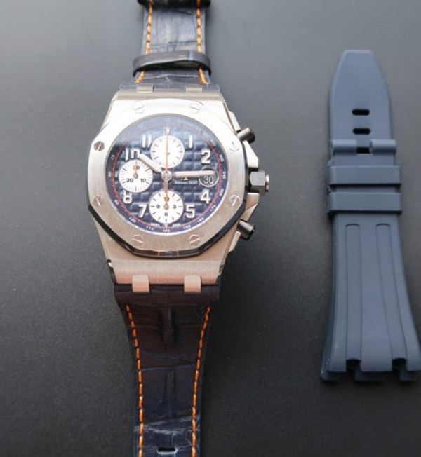 Replica Audemars Piguet JF Royal Oak Offshore 26470ST Navy Blue Theme A3126