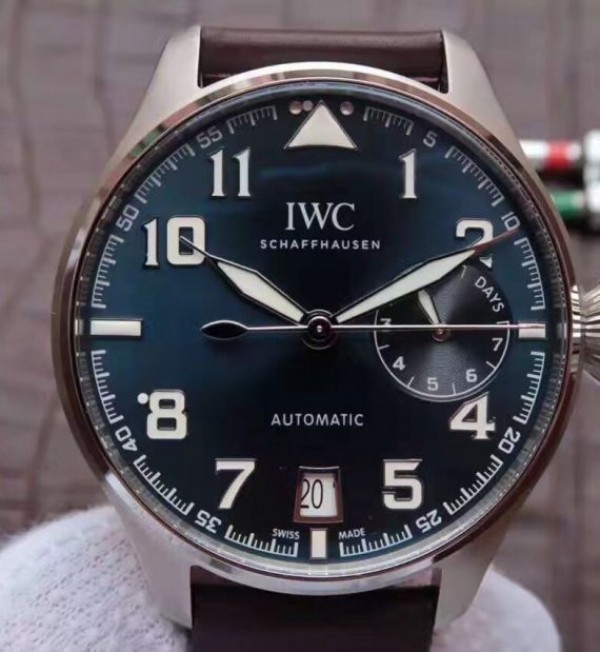 Replica IWC ZF Big Pilot IW500908 Le Petit Prince Leather Strap