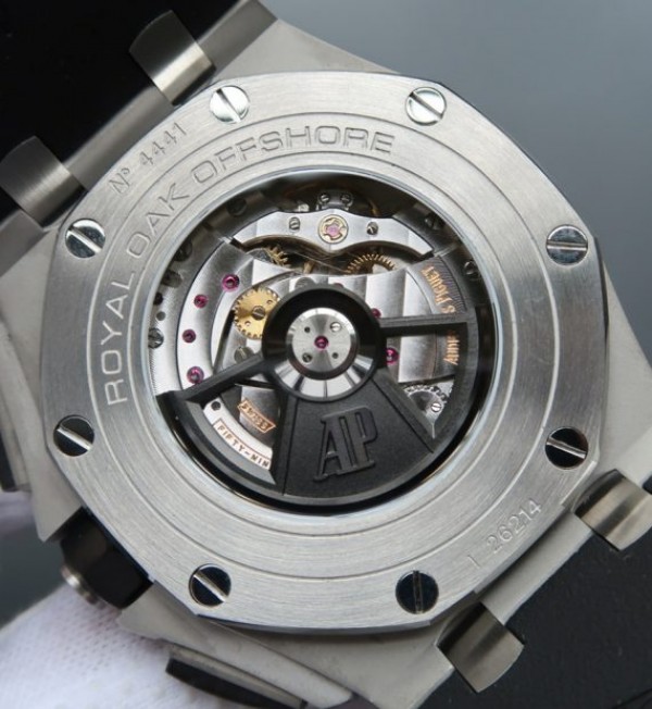 Replica Audemars Piguet JF Royal Oak Offshore 44mm White/Black Dial Rubber Strap A3126