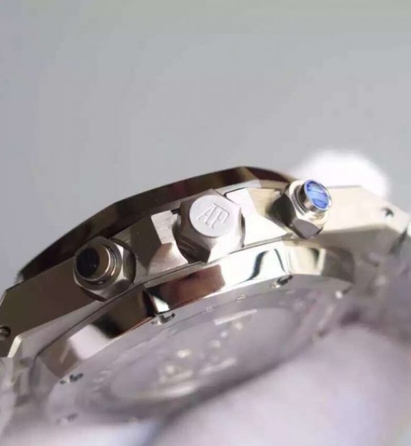 Replica Audemars Piguet Royal Oak Chronograph SS Gray Dial SS Bracelet A7750