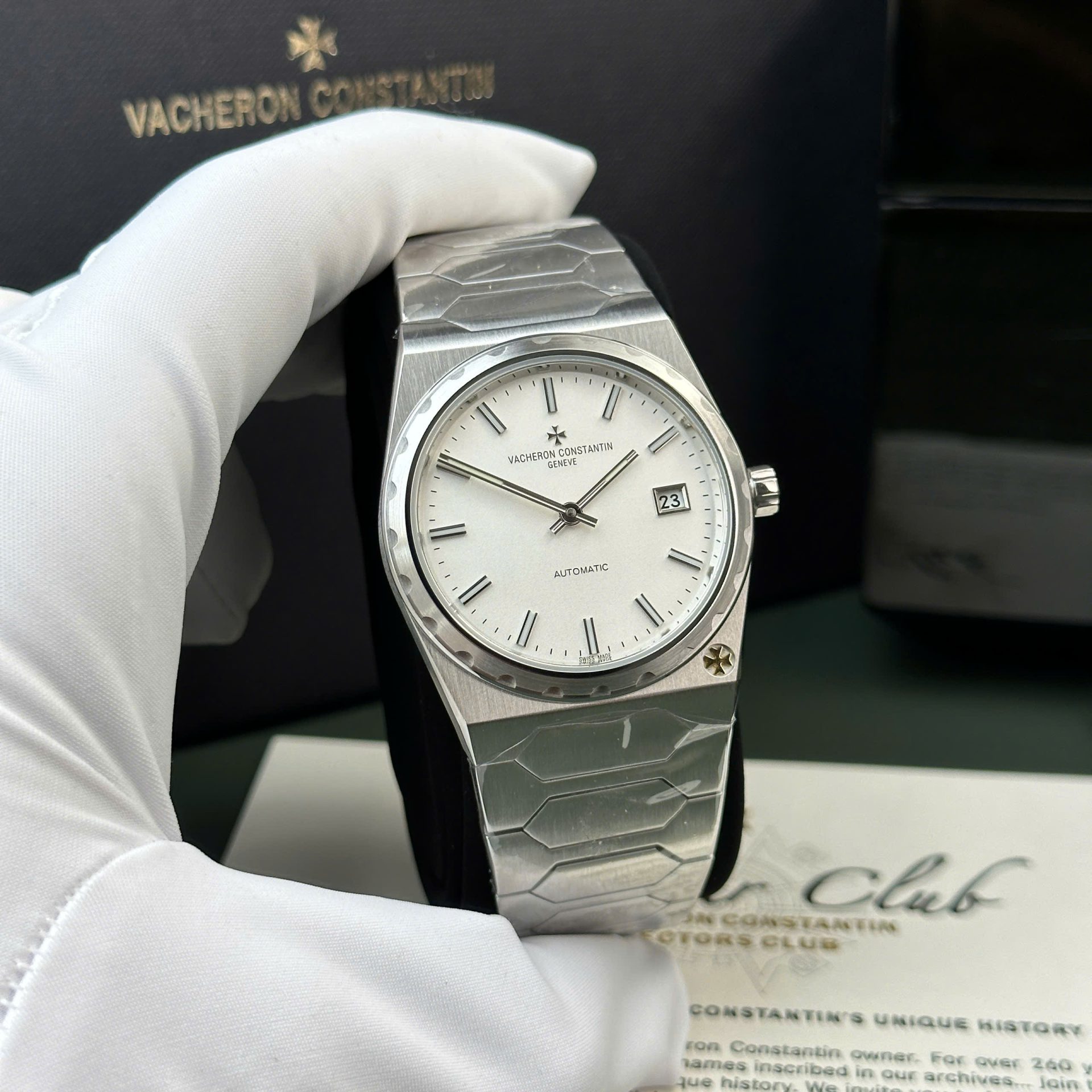 Vacheron Constantin Replica Watch Historiques 222 White Dial 8F Factory 37mm