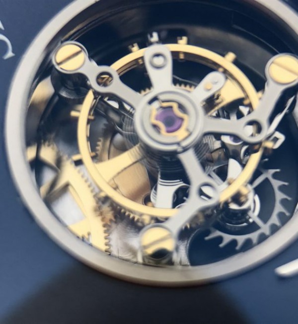 Replica IWC AZ Portuguese Tourbillon IW5046 Blue Dial