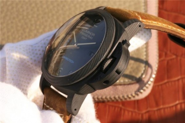Replica Panerai PAM441 Carbotech Case VSF Brown Asso Strap P.9001