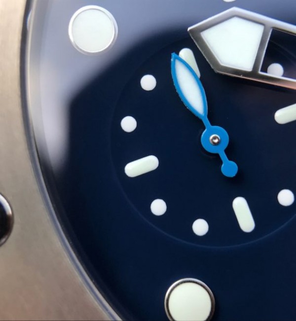 Replica Panerai XF PAM692 Titanium Blue Dial Rubber Strap P.9010