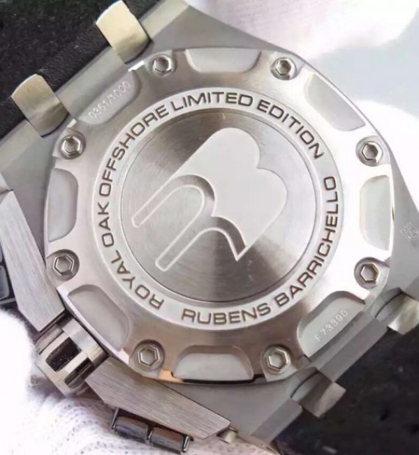 Replica Audemars Piguet JF Royal Oak Offshore Ruben Barrichello Skeleton Dial A3126