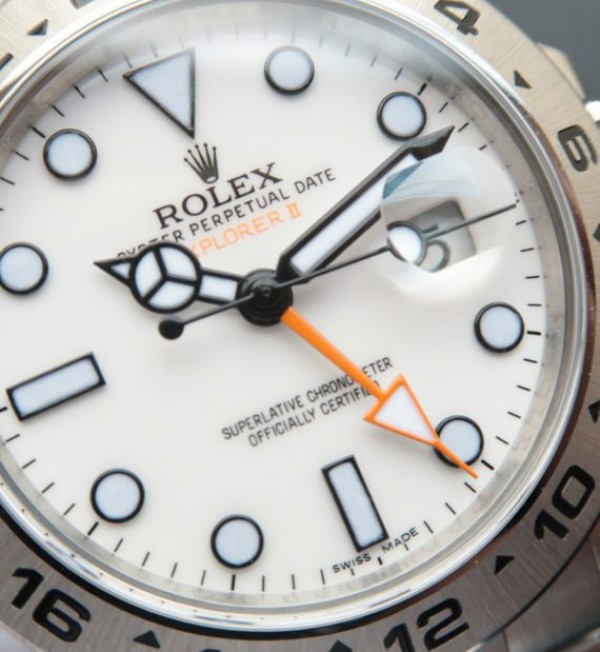 Replica Rolex EXPLORER II 42mm 216570 Noob White Dial A3187