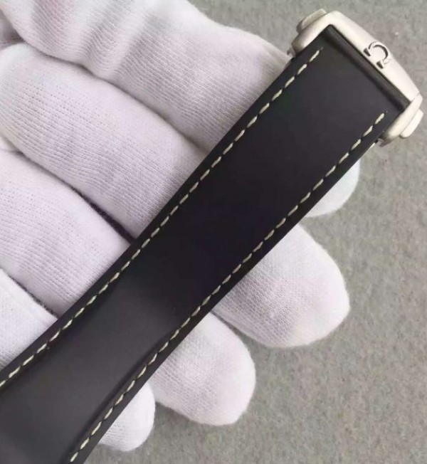 Replica Omega Seamaster Professional Chrono Black Ceramic Black Dial Rubber Strap A9300