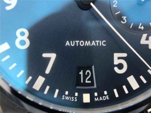 Replica IWC Big Pilot Real PR IW502003 Real Ceramic BOUTIQUE RODEO DRIVE ZF V2 Calfskin Strap A51111