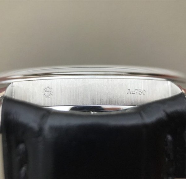 Replica IWC ZF Portuguese IW545407 Black Dial Leather Strap A6498