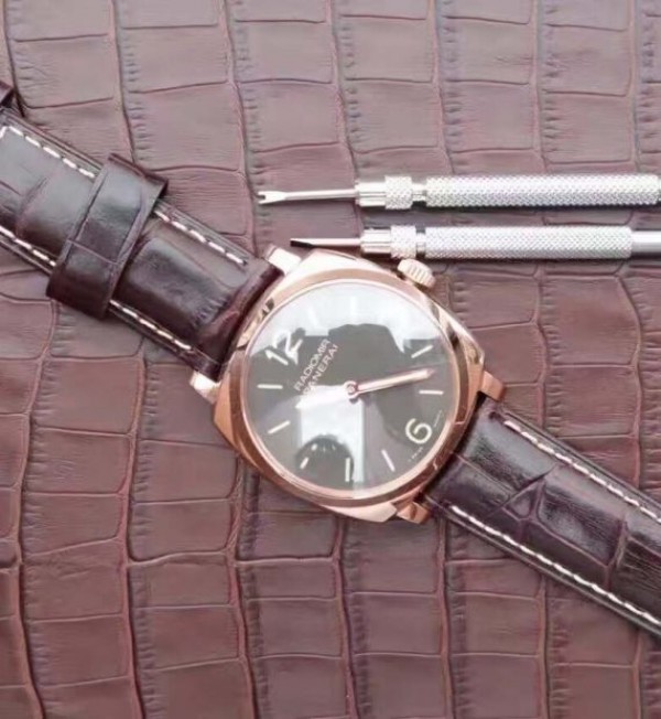 Replica Panerai XF PAM513 Brown Leather Strap P.999