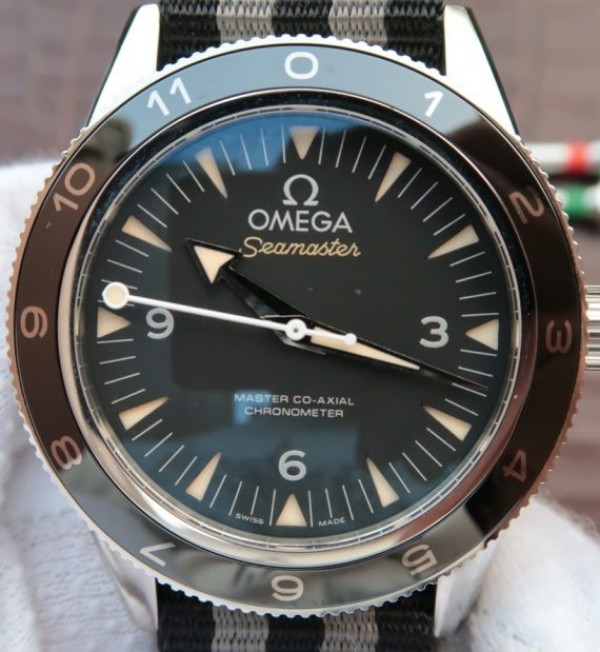 Replica Omega XF Seamster 300 Spectre Limited Edition 007 Nylon Strap A8400
