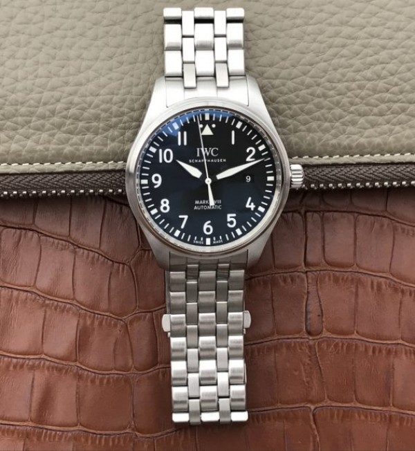 Replica IWC XF Mark XVIII IW3270 Black Dial SS Bracelet A2892