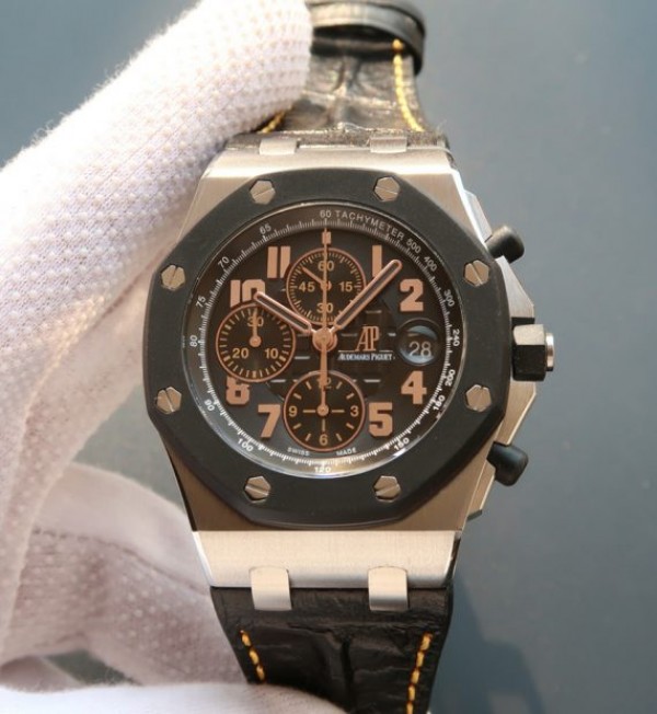 Replica Audemars Piguet JF Royal Oak Offshore 57th Street Blue Leather Strap A3126