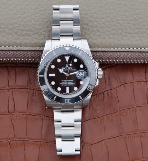 Replica Rolex Submariner 116610 LN Black Ceramic V7 Noob A3135
