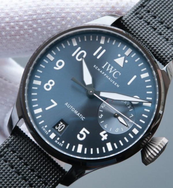 Replica IWC ZF Big Pilot IW502003 Real Ceramic Nylon Strap