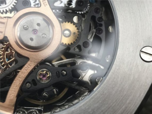 Replica Audemars Piguet Royal Oak 41mm Double Balance Wheel Openworked 15407 SS JF SS Bracelet A3132