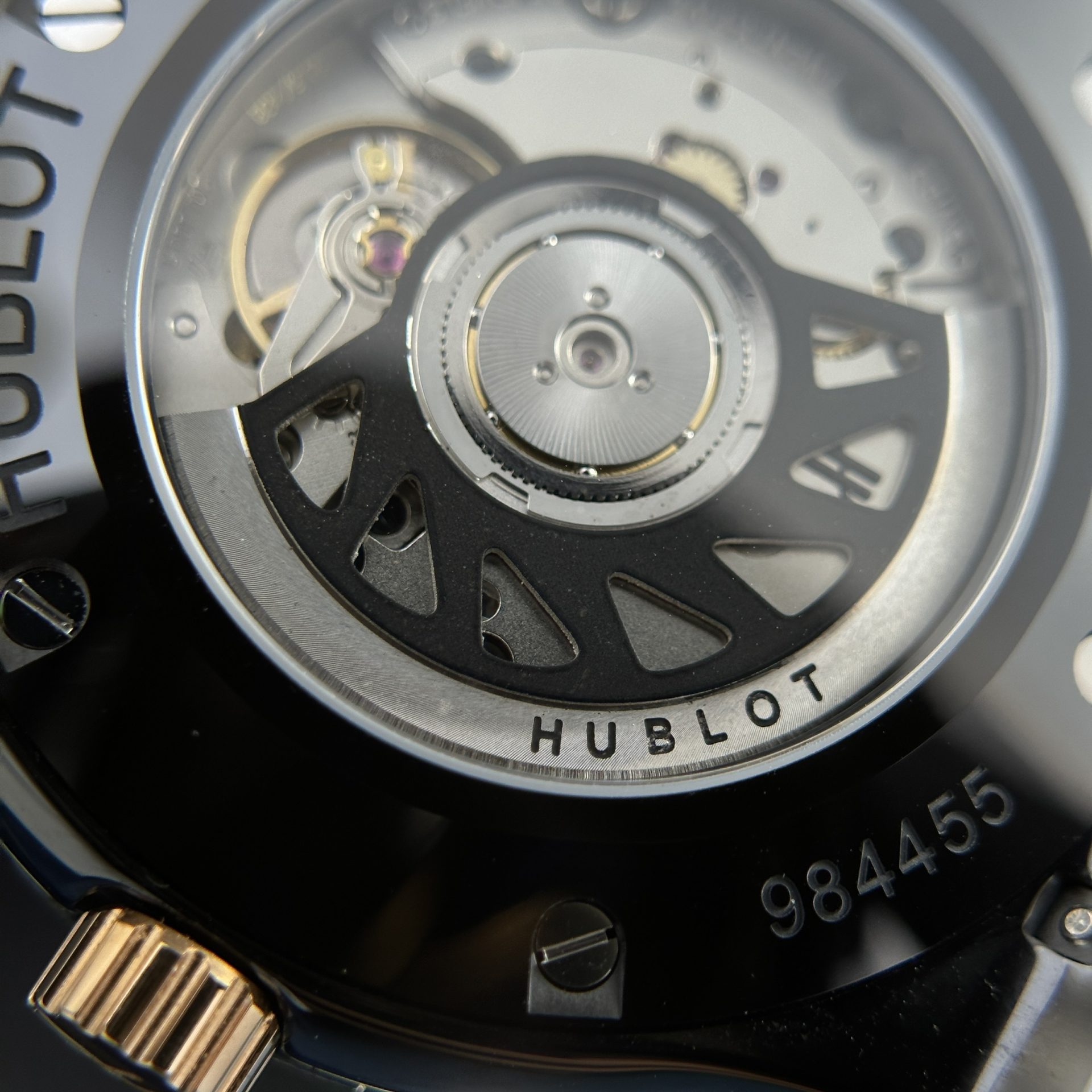Hublot Best Replica Watches Classic Fusion Ceramic Demi Gold Dial Carbon 42mm