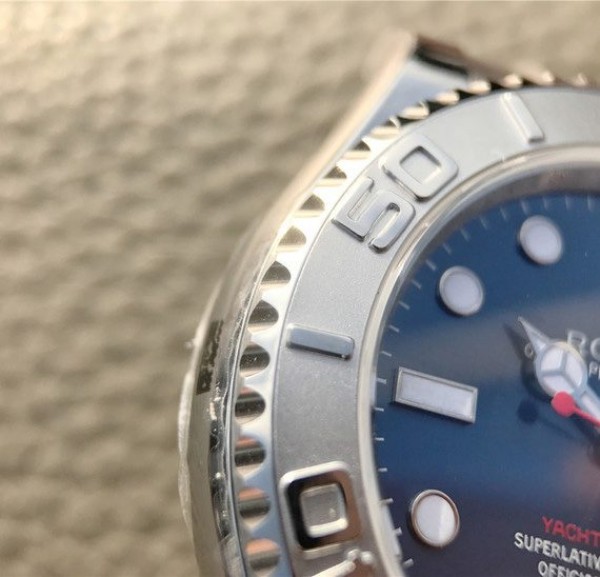 Replica Rolex Yacht-Master 116622 JF Blue Dial SS Bracelet SH3135