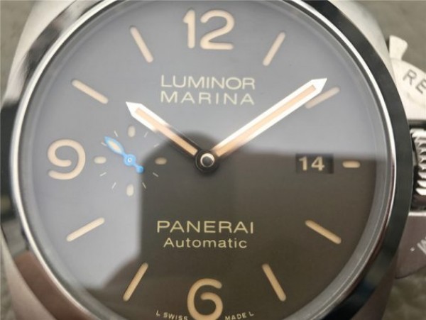 Replica Panerai PAM1351 Titanium ZF Brown Dial Brown Asso Strap P9010