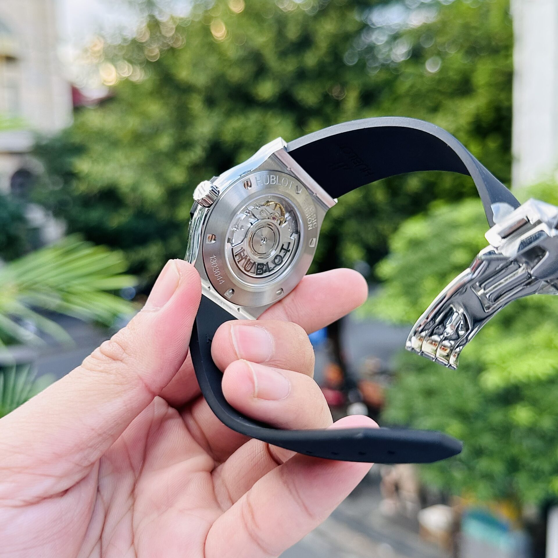 Hublot Classic Fusion Replica Watch White Dial JJF Factory 42mm