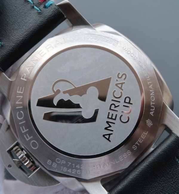 Replica Panerai SF PAM727 S Americas Cup Thick Leather Strap P9010