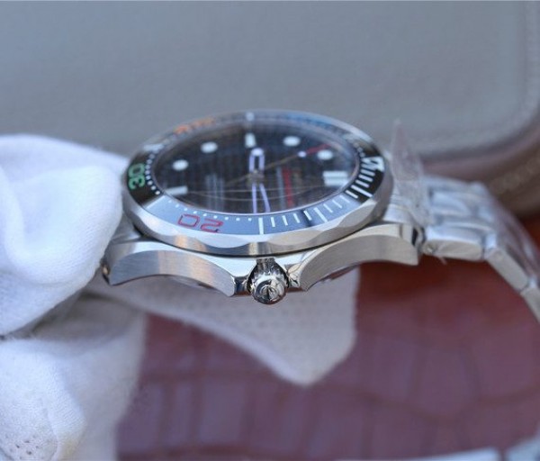 Replica Omega OMF Seamaster 300M Chronometer SS Rio 2016 SS Bracelet A2824