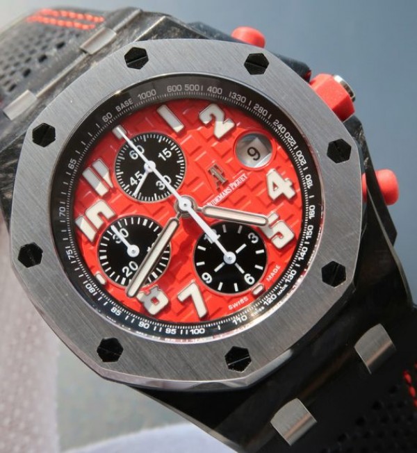 Replica Audemars Piguet JF Royal Oak Offshore Singapore Grand Prix Forged Carbon