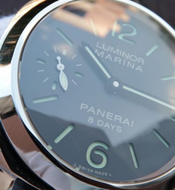 Replica Panerai XF PAM510 Black Distressed Calfskin Strap P5000