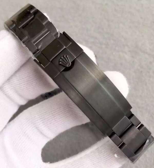 Replica Rolex Blaken Submariner 116610 PVD Black Dial PVD Bracelet A2836