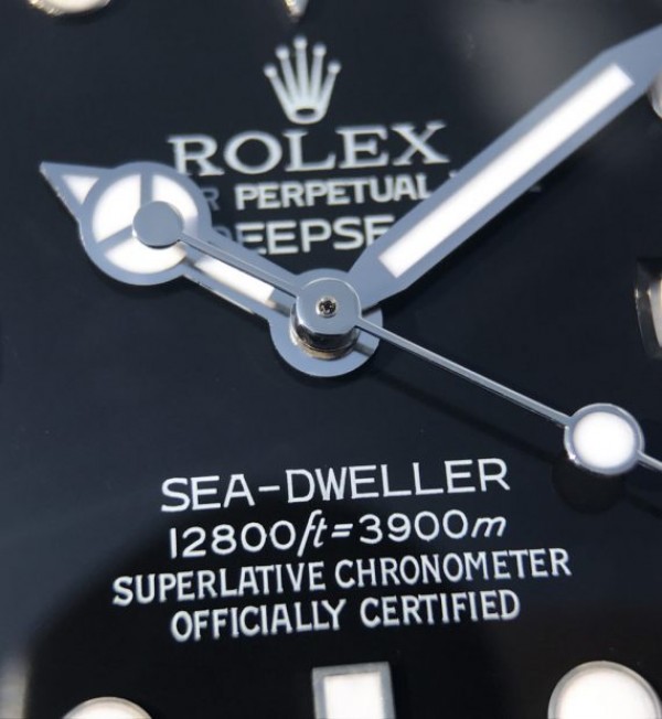 Replica Rolex Sea-Dweller DEEPSEA 116660 Black Ceramic Noob V7 SA3135