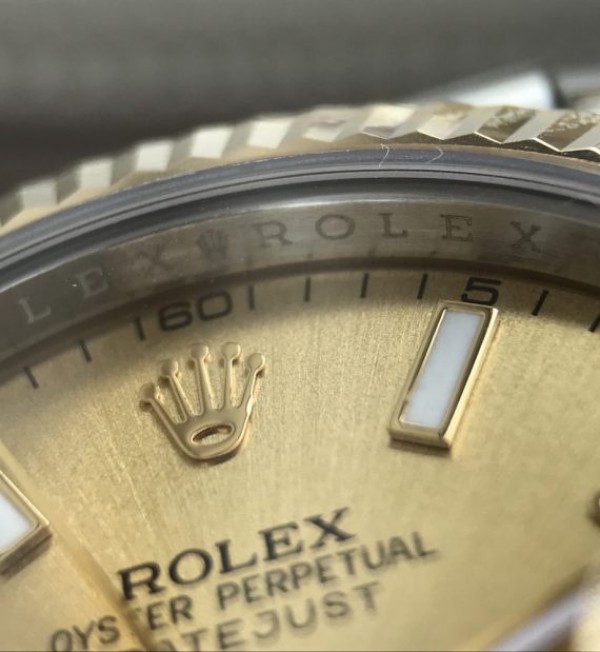 Replica Rolex DateJust 41mm 126333 Noob YG Wrapped YG Dial SS/YG Bracelet A3235