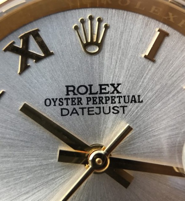 Replica Rolex DateJust 31mm Diamonds Bezel Roman Markers White Dial A2235