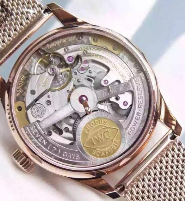 Replica IWC YL Portuguese RG IW5001 White Dial
