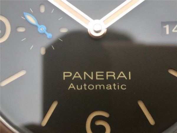 Replica Panerai PAM1351 Titanium ZF Brown Dial Brown Asso Strap P9010