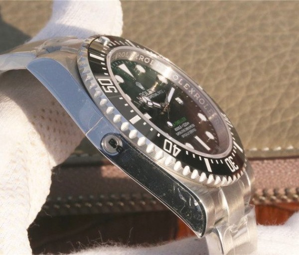 Replica Rolex Sea-Dweller DEEPSEA 116660 D-Green Noob A2836