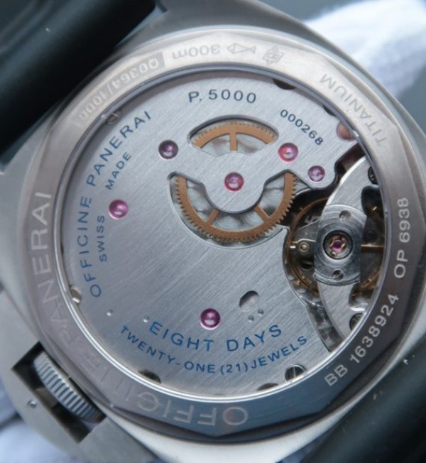 Replica Panerai Luminor Marina PAM564 Distressed Calfskin Strap