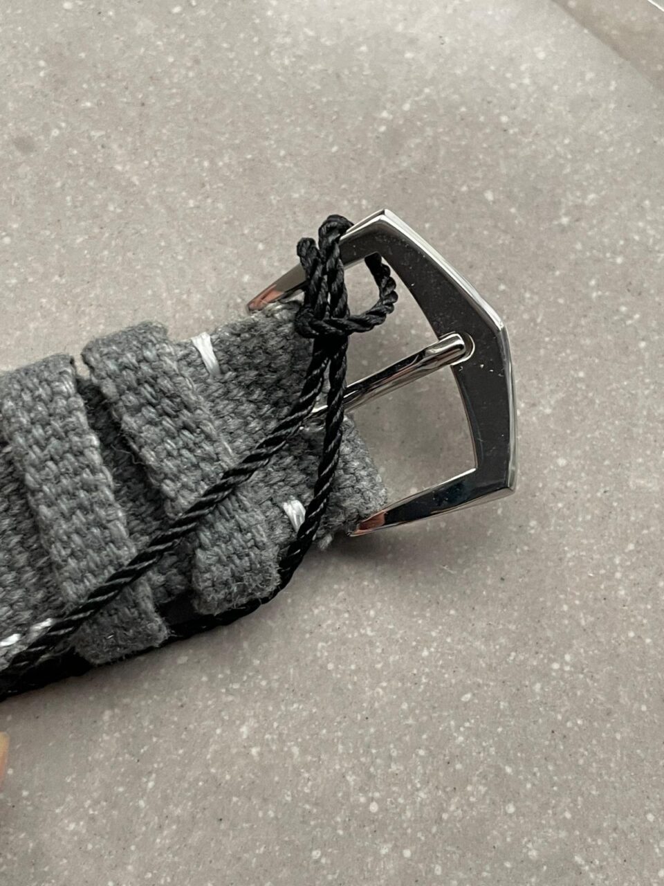 Replica PATEK PHILIPPE Calatrava 6007A-001 SS ZF 1:1 Best Edition Grey Dial on Grey Leather Strap A324CS