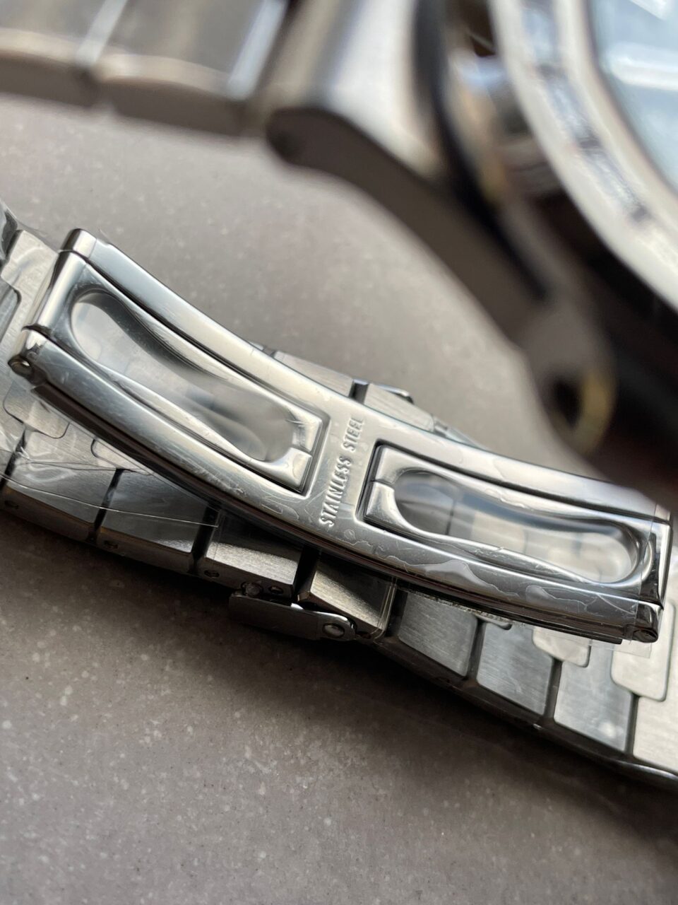 Replica PATEK PHILIPPE Nautilus 5711/1A PPF 1:1 Best Edition Green Textured Dial T Diamonds Bezel on SS Bracelet 324CS V4