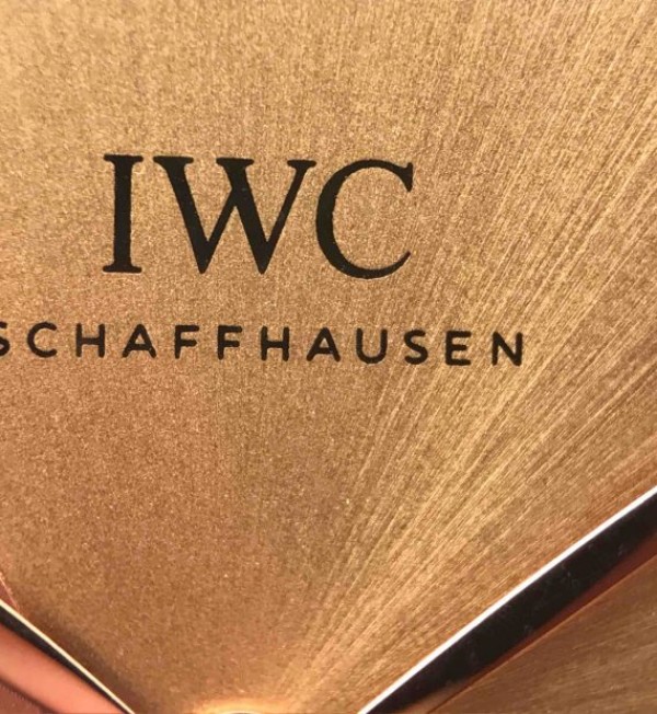 Replica IWC AZ Portuguese Tourbillon RG Dial A98900