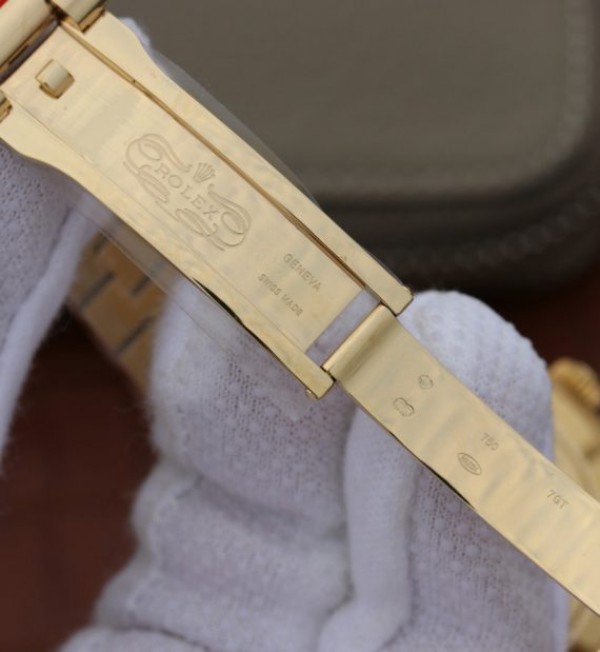 Replica Rolex Day-Date 40mm 228238 YG Noob YG Dial Lume Markers YG Bracelet A3255