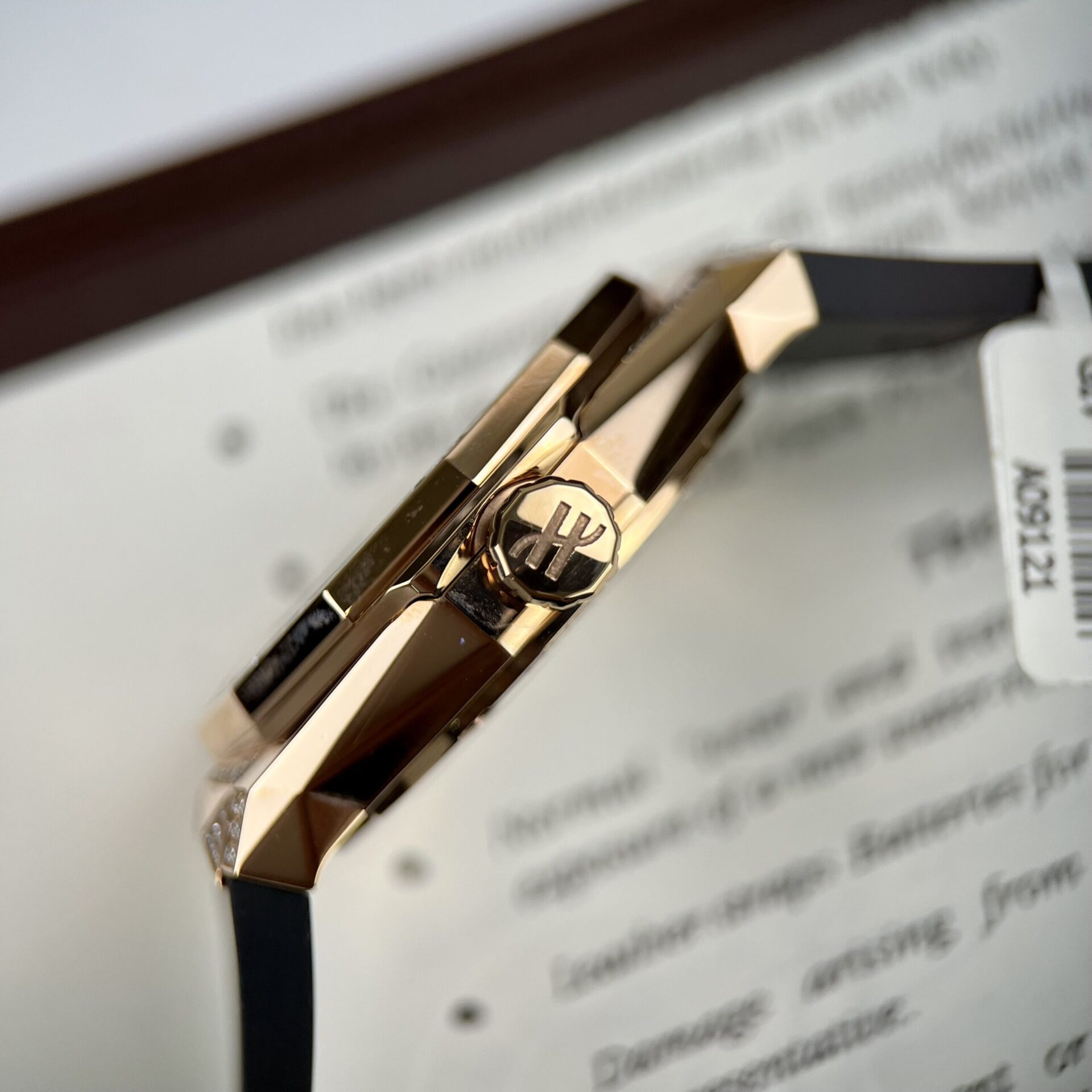 Hublot Orlinski King Gold Black Dial Custom Moissanite Diamonds Hong Kong 40mm