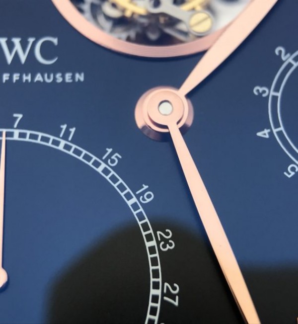 Replica IWC AZ Portuguese Tourbillon IW5046 RG Black Dial