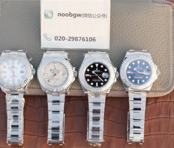 Replica Rolex Yacht-Master 116622 JF White Dial on SS Bracelet SH3135