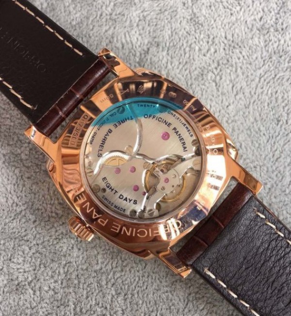 Replica Panerai Radiomir PAM439 Brown Leather Strap P.2002