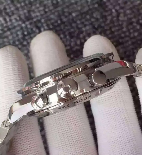 Replica Omega Speedmaster SS Apollo XVII 40th Anniversary SS Bracelet Manual Winding
