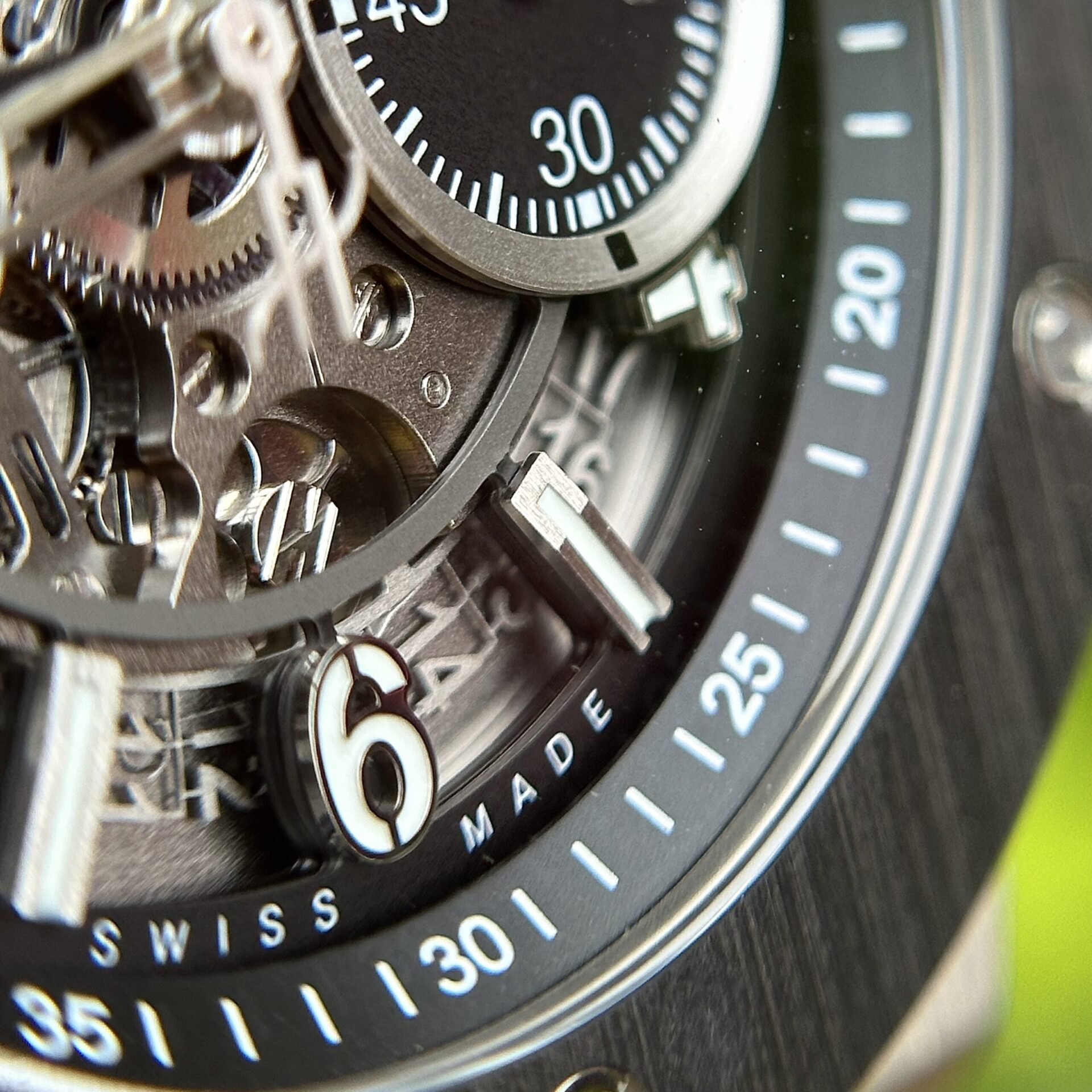 Hublot Big Bang Unico Replica 1:1 Watch Black Rubber Strap BBF 44mm