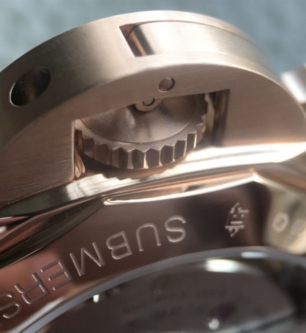 Replica Panerai XF PAM684 RG Luminor Submersible Rubber Strap P.9010