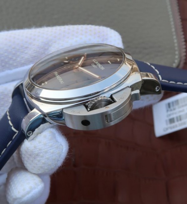Replica Panerai VSF PAM688 Blue Dial Blue Leather Strap P.9001 Super Clone